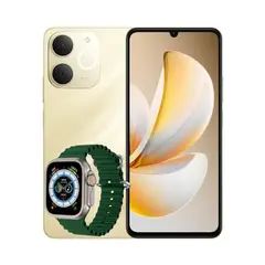 XIAOMI - Celular Realme Note 70 4GB Ram 256Gb Dorado + Obsequio Smartwatch