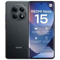 XIAOMI - Celular Redmi Note 15 4G 256GB/8GB RAM - Negro