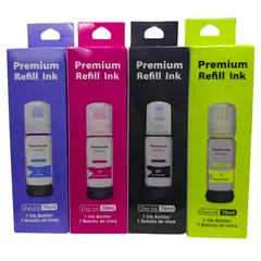 GENERICO - KIT TINTAS PARA EPSON L3110 L3210 L5110 L5210 L4160 GENERICAS