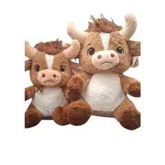 GENERICO - PELUCHE TORO VAQUITA PEQUEÑO
