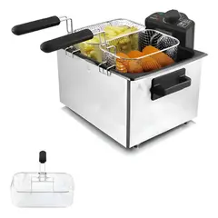 SOKANY - Freidora Eléctrica Aceite Domestica 5L