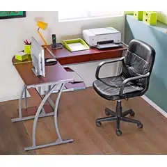 GENERICO - Silla Ejecutiva Oficina Ecocuero Negro