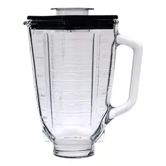OSTER - Kit De Vasos De Vidrio Con Tapa Para Batidoras Osterizer