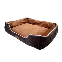 GENERICO - Cama Rectangular para Perros Pequeños Lavable Talla S
