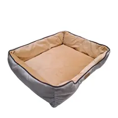 GENERICO - Cama Rectangular para Perros Pequeños Lavable Talla S