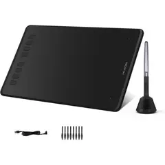 HUION - Tableta gráfica Inspiroy H950 de 20.32 Cm x 12.7 Cm Con Lapiz