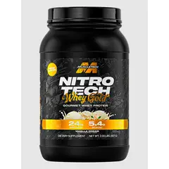 MUSCLETECH - Proteína Nitro-Tech Whey Gold 2libras Vainilla