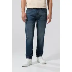 KOAJ - Jean azul claro tipo slim con ajuste ceñido y tiro bajo Hombre