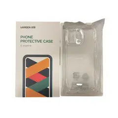 UGREEN - Kit Combo Estuche Case Para iPhone 17 Pro Más Vidrio Templado - Transparente