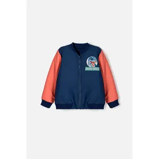 UNIVERSAL - Chaqueta de Jurassic World con cierre multicolor para niño 2T a 6T