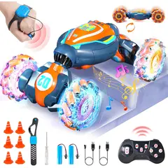 GENERICO - Carro Acrobatico Giro 360 4x4 Control Remoto con Sensor de Gestos