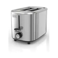 BLACK+DECKER - Tostadora de Pan 2 Puestos TR0012SS Gris