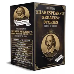 GENERICO - Collection of Shakespeare's greatest stories  Box set of 10 books