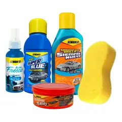 GENERICO - Kit 5 Productos Simoniz Limpieza Carro Vehículo