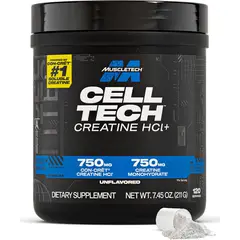MUSCLETECH - Creactor Creatina HCL 120 Servicios -
