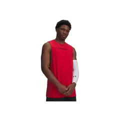UNDER ARMOUR - Camiseta sin mangas Hombre HOOPS TRAINING TANK Rojo