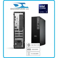 DELL - Pro Slim QCS1250 Intel® Core™ Ultra 5 235 / Ram 16GB / 512 GB / 22" / W11P