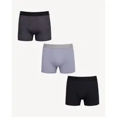 SEVEN SEVEN - Boxer Para Hombre Filete Medio Microfibra Color Gris Marca #45000392