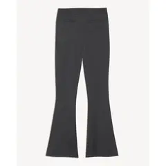 SEVEN SEVEN - Pantalón Flare Con Abertura Para Mujer Gris