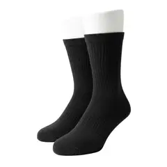 BIGBOYS - Media Caña Colegial Negra X6 Pares