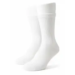 BIGBOYS - Media Caña Colegial Blanca X6 Pares