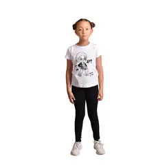 BIGBOYS - Leggins Unicolor Negro Niña