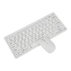 GENERICO - Combo Mini Teclado + Mouse Inalámbrico Receptor USB K-03 Banco