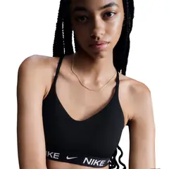 NIKE - Top Indy Lgt Spt Bra Mujer-Negro