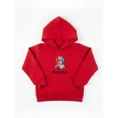 BIGBOYS - Buzo Hoodie Roblox Rojo Niño