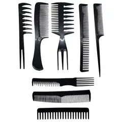 GENERICO - Peinilla Peine Trinche Peineta X8 und Negro