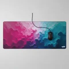 EPIK - Pad mouse gamer ergonómico antideslizante Alfombrilla escritorio antifluidos
