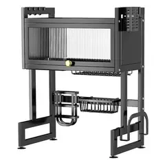 GENERICO - Platero escurridor con tapa organizador