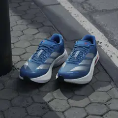 ADIDAS - Tenis Adizero Boston 13 azul de hombre para correr