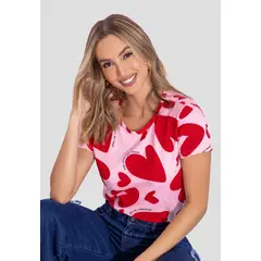 MARKETING PERSONAL - Camiseta Mujer Estampado Mp 113428