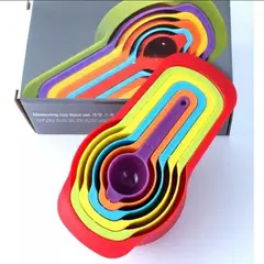 GENERICO - Tazas Medidoras Juego 6 Piezas Set Cucharas Medicion Kit