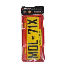 GENERICO - PORTAPLACAS DE SILICONA