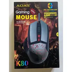 GENERICO - Mouse gamer 	k80 led alambrico