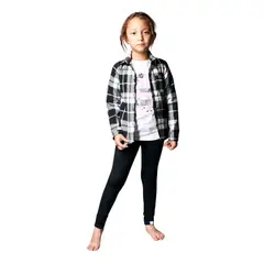 BIGBOYS - Blusa Motera Negra Bebé Niña 24 Meses