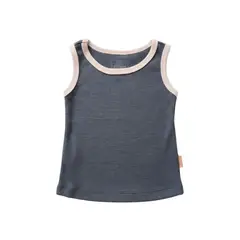 BIGBOYS - Crop Rib Combinado Azul Rosa Niña