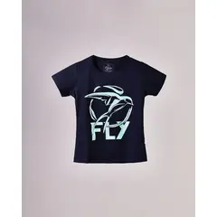 BIGBOYS - Camiseta Golondrina Azul Bebé Niña