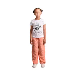 BIGBOYS - Pantalon Cute Cargo Salmon Niña