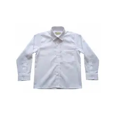 BIGBOYS - Camisa Manga Larga Blanca Colegio Unisex