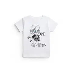 BIGBOYS - Camiseta Rose Apt Blanca Bebe Niña