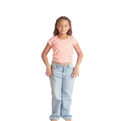 BIGBOYS - Camiseta Slim Cortes Curuba Niña