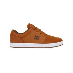 DC SHOES - Tenis Crisis 2 para hombre color marrón y blanco