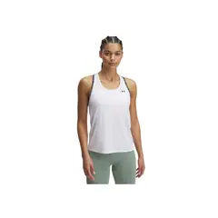 UNDER ARMOUR - Camiseta sin mangas Mujer TECH KNOCKOUT TANK Blanco
