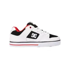 DC SHOES - Tenis Pure para hombre color blanco y negro