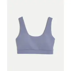 ATMOS - Top Soporte Medio Con Cut Out Aerius Skin Para Mujer Lila