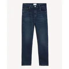 SEVEN SEVEN - Jean Regular Tono Oscuro Para Hombre Azul