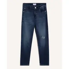 SEVEN SEVEN - Jean Slim Tono Oscuro Para Hombre Azul